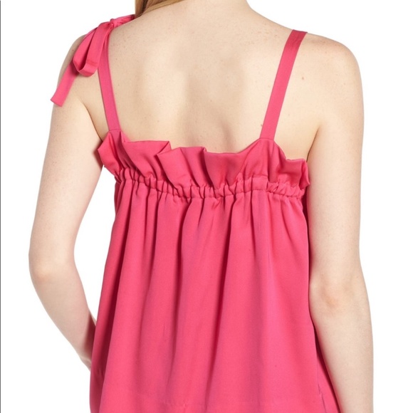 Lewit Silk Tank Pink Size Medium NWOT - Picture 4 of 9
